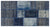 Apex Patchwork Unique Siyah 36480 80 x 150 cm