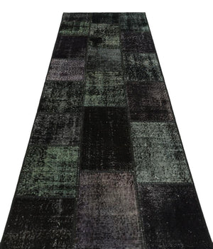 Apex patchwork unique black 36908 100 x 300 cm