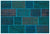 Apex Patchwork Unique Turkuaz 33136 120 x 180 cm