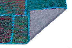 Apex Patchwork Unique Turkuaz 33146 120 x 180 cm