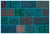 Apex Patchwork Unique Turkuaz 33149 120 x 180 cm