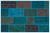 Apex Patchwork Unique Turkuaz 33153 120 x 180 cm
