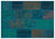 Apex Patchwork Unique Turkuaz 33915 160 x 230 cm