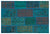 Apex Patchwork Unique Turkuaz 34155 122 x 183 cm