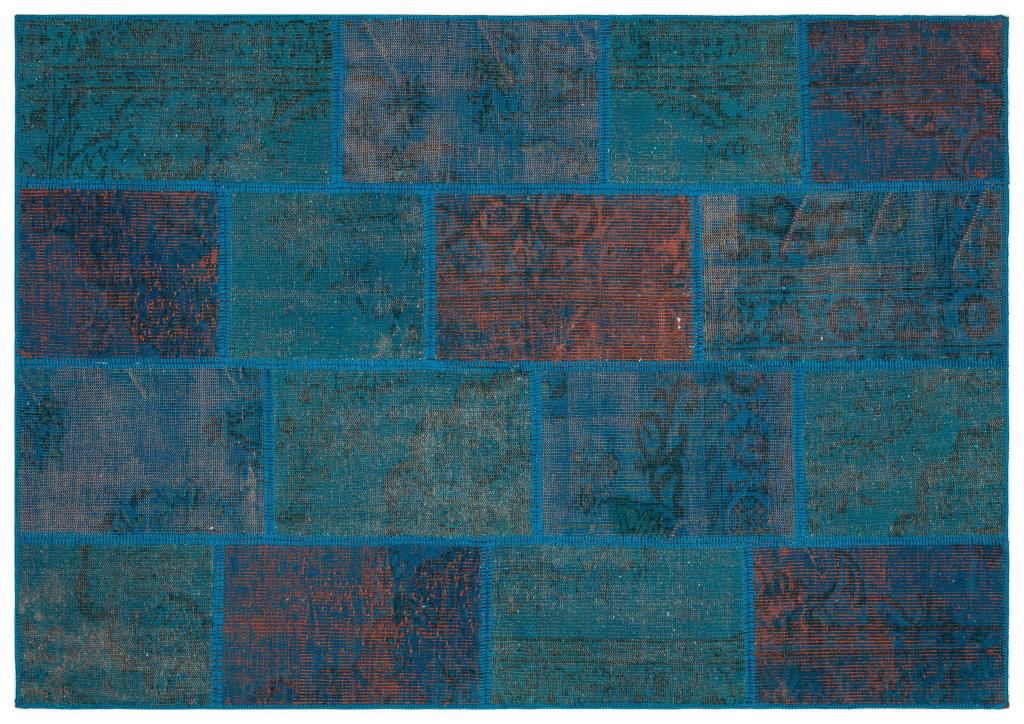 Apex Patchwork Unique Turkuaz 35472 162 x 230 cm