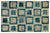 Apex Patchwork Unique Turkuaz 36490 162 x 244 cm