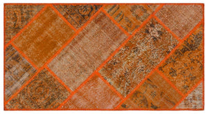 Apex Patchwork Unique Orange 31430 80 x 150 cm