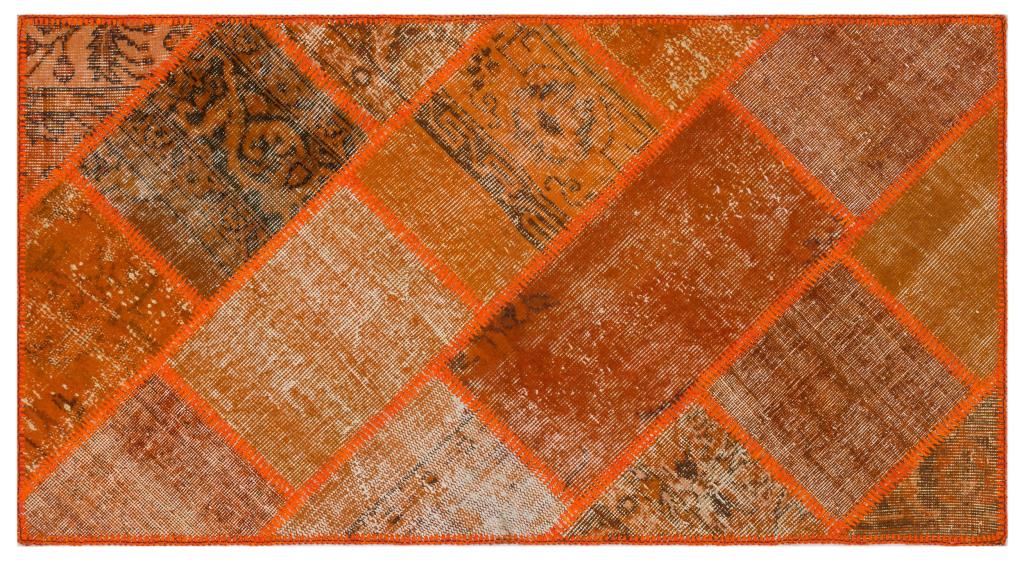 Apex Patchwork Unique Orange 31437 80 x 150 cm