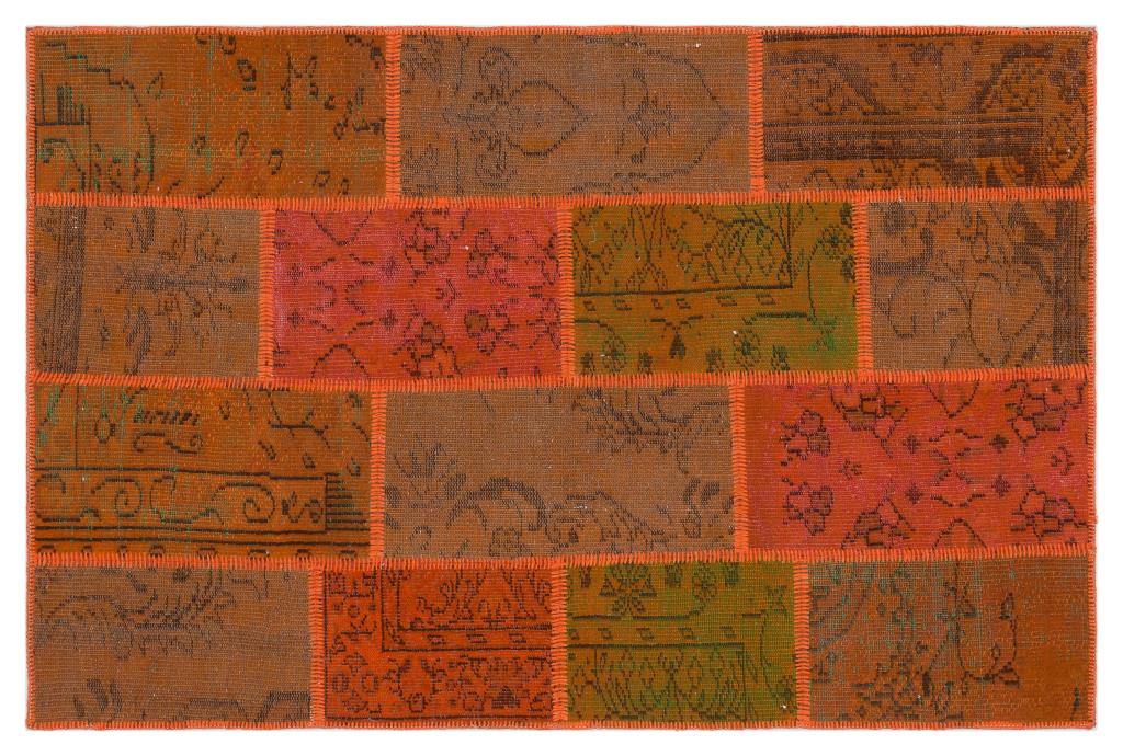 Apex Patchwork Unique Orange 33860 120 x 182 cm