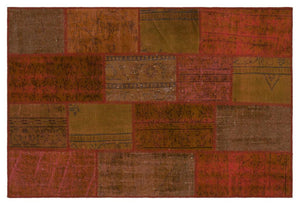 Apex Patchwork Unique Turuncu 33862 120 x 178 cm