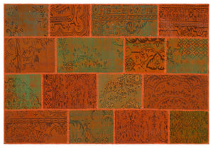 Apex Patchwork Unique Turuncu 33900 160 x 230 cm