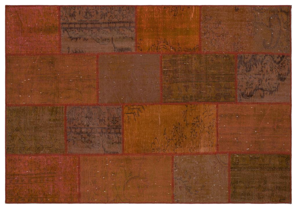 Apex Patchwork Unique Orange 33905 160 x 230 cm