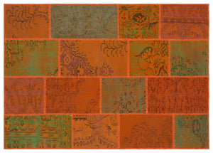 Apex Patchwork Unique Turuncu 33911 160 x 230 cm