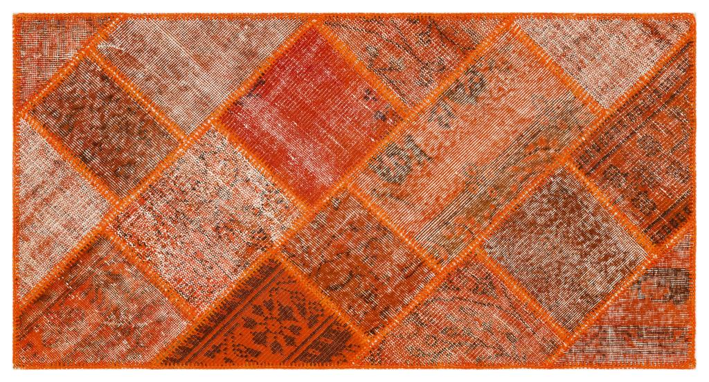 Apex Patchwork Unique Orange 35411 81 x 154 cm