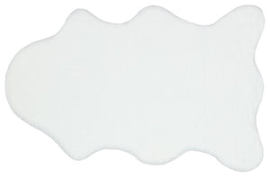 Apex Polo 8705 White Decorative Carpet