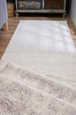 Apex Riena 1111 White Decorative Carpet