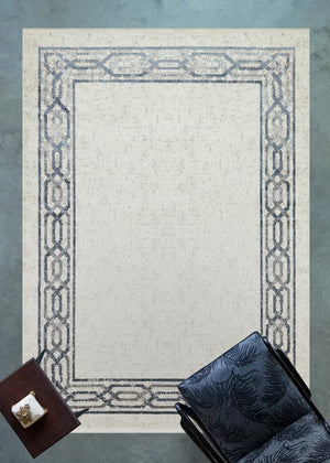 Apex Riena 1131 Gray Blue Decorative Carpet