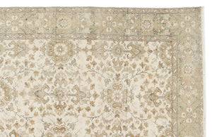 Apex Vintage Carpet Beige 12166 186 x 305 cm