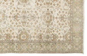 Apex Vintage Carpet Beige 12166 186 x 305 cm