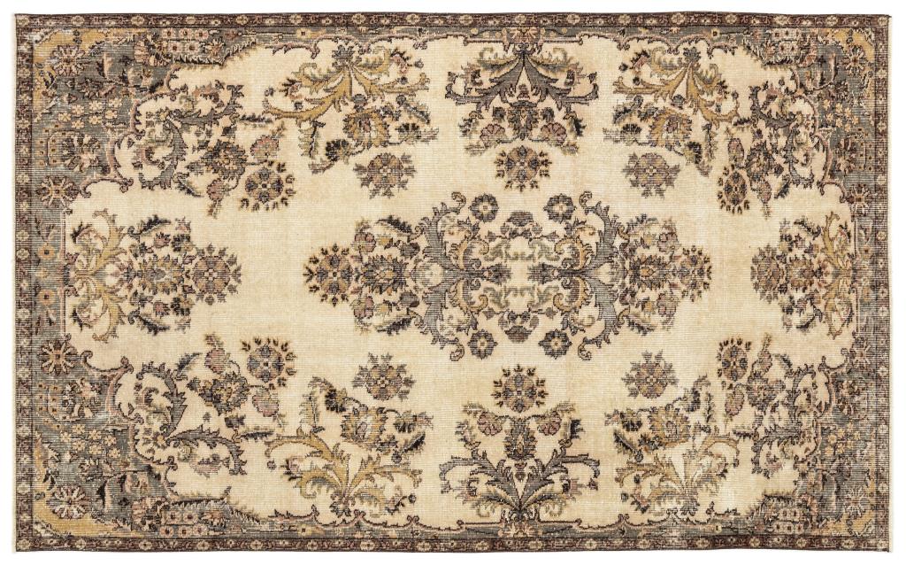 Apex Vintage Carpet Beige 12972 165 x 269 cm