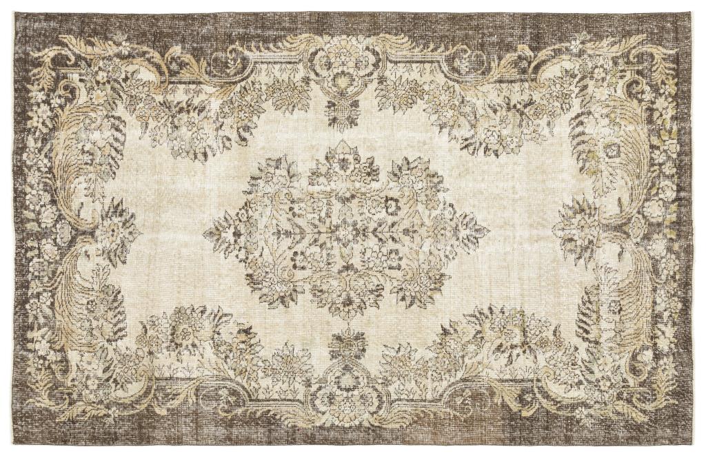 Apex Vintage Carpet Beige 13048 176 x 275 cm