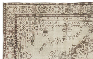 Apex Vintage Carpet Beige 14678 184 x 290 cm