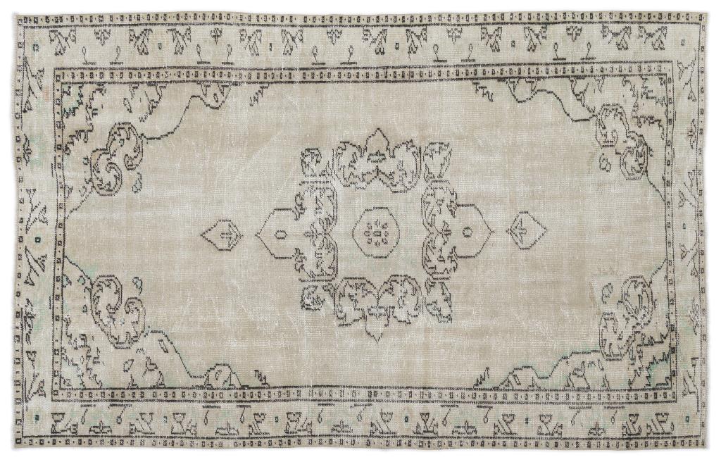 Apex Vintage Carpet Beige 15207 164 x 258 cm