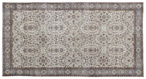 Apex Vintage Carpet Beige 15989 156 x 286 cm