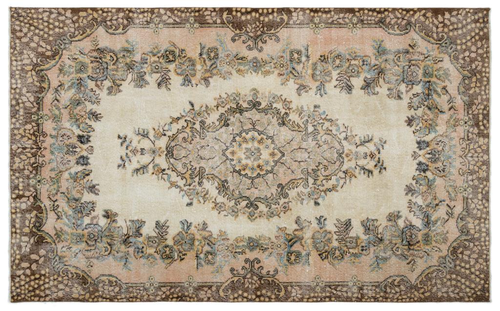 Apex Vintage Carpet Beige 18605 170 x 276 cm