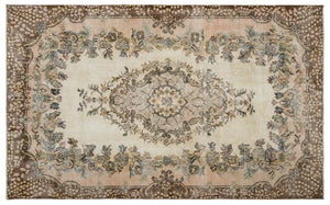 Apex Vintage Carpet Beige 18605 170 x 276 cm