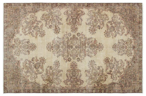 Apex Vintage Carpet Beige 19258 196 x 300 cm