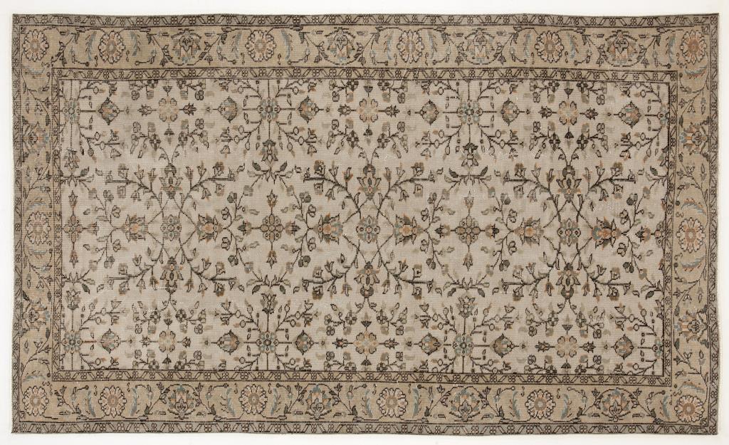 Apex Vintage Carpet Beige 4196 164 x 275 cm
