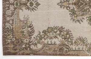Apex Vintage Halı Bej 6197 170 x 310 cm