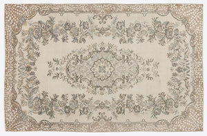 Apex Vintage Carpet Beige 6737 170 x 265 cm