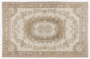Apex Vintage Carpet Beige 6958 184 x 282 cm