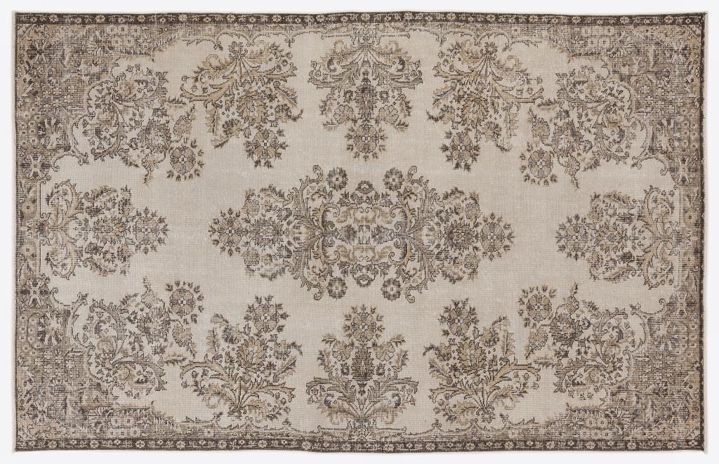 Apex Vintage Carpet Beige 7022 187 x 295 cm