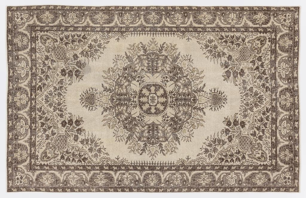 Apex Vintage Halı Bej 7199 167 x 262 cm
