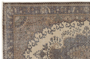 Apex Vintage Carpet Beige 7753 166 x 270 cm