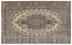 Apex Vintage Carpet Beige 7753 166 x 270 cm