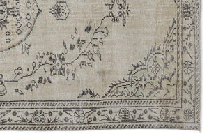 Apex Vintage Halı Bej 9037 168 x 297 cm