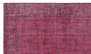 Apex Vintage Carpet Fuchsia 25703 170 x 291 cm