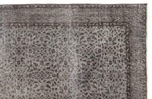 Apex Vintage Carpet Gray 12407 185 x 300 cm