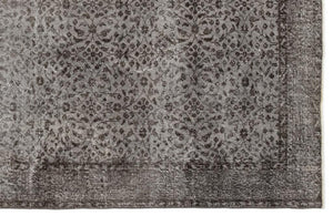 Apex Vintage Carpet Gray 12407 185 x 300 cm