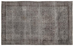 Apex Vintage Halı Gri 12407 185 x 300 cm