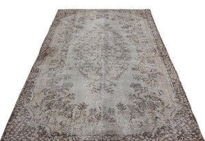 Apex Vintage Carpet Gray 13603 152 x 278 cm
