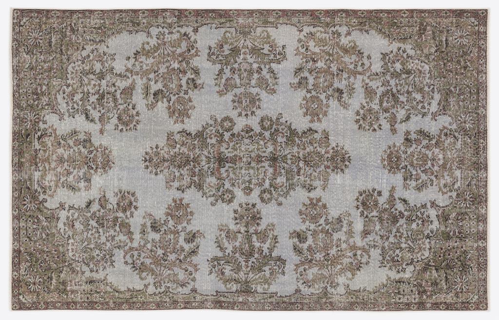 Apex Vintage Carpet Gray 7220 168 x 268 cm