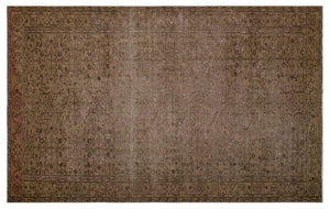 Apex Vintage Carpet Brown 27031 160 x 258 cm