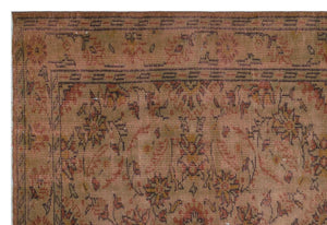 Apex Vintage Carpet Brown 27402 167 x 248 cm