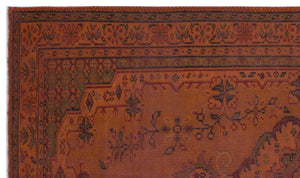 Apex Vintage Halı Kahve 27554 161 x 278 cm
