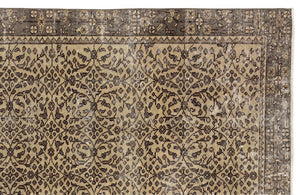 Apex Vintage Carpet Brown 9782 156 x 272 cm